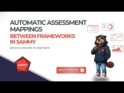 Assessment automation mapping between frameworks in SAMMY