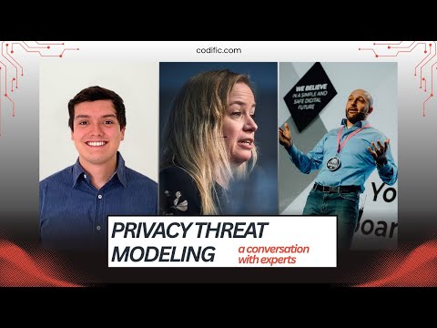 Privacy Threat Modeling: Learn all about it from two experts in the field!