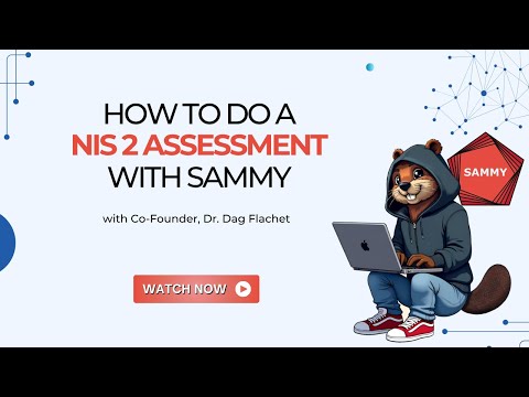 How to implement a NIS 2 assessment in SAMMY