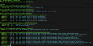 Security regression tests running in the CI:CD pipeline