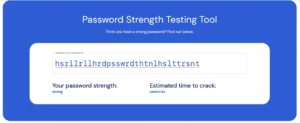 Example of a very strong password based on a passphrase