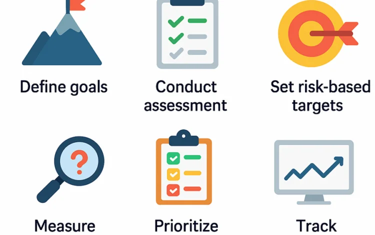 Steps to implement OWASP SAMM graphic